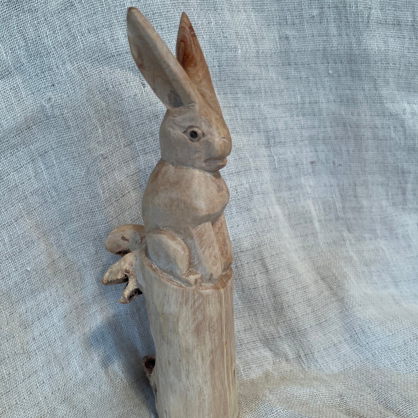 Rabbit Wood Sculpture