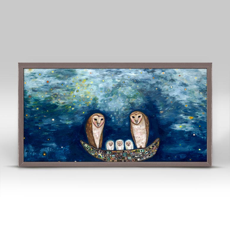 Family of Owls Art