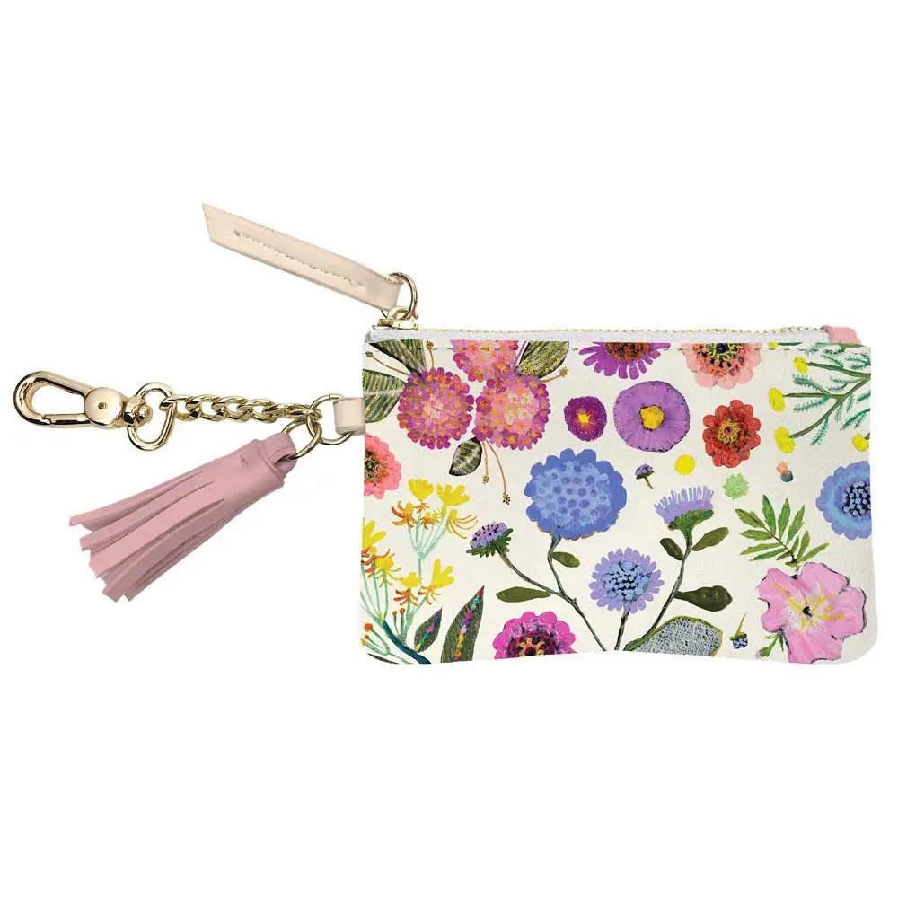 Flower power key pouch