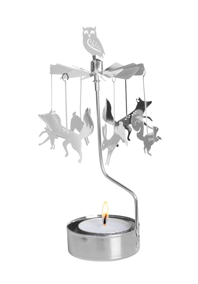 Forest Friends Rotary Candle Holder
