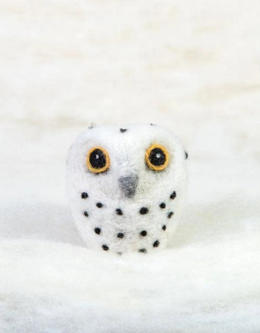 Felt Snow Owl